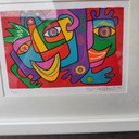 Marianne Naerebout acryl, zeefdruk 7/50 plaatje