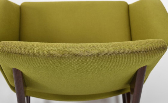 Image 1 of Rare Pair of Danish Easychairs, Mod. 451 by Illum Wikkelsø 1960s.