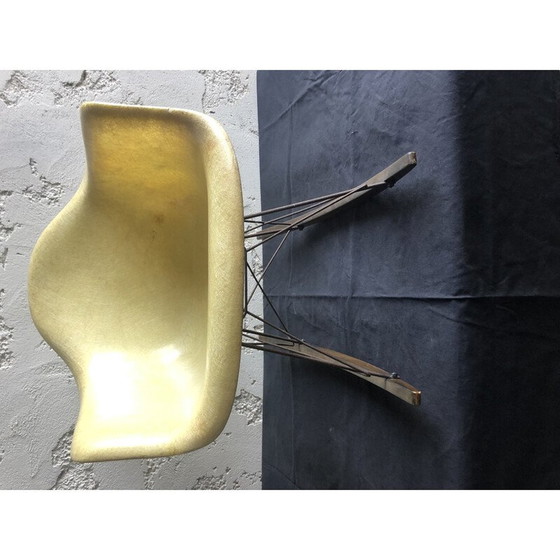 Image 1 of Vintage fiberglass rocking chair by Eames