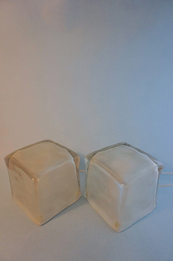 Image 1 of Iviken Ikea Ice Cube Table Lamps