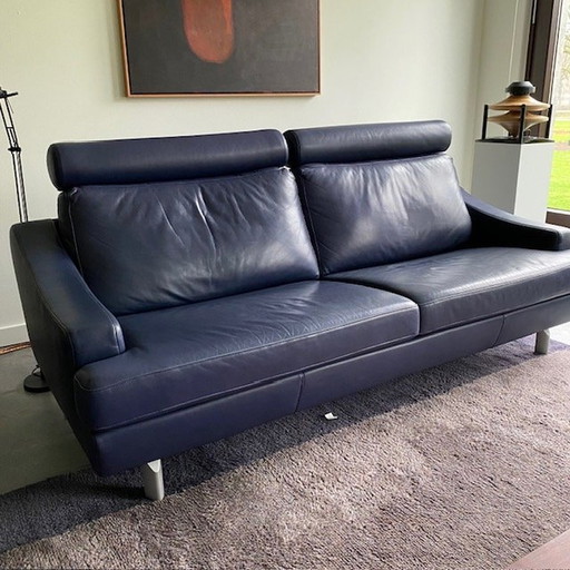 2 Three-seater Rolf Benz Sofas.