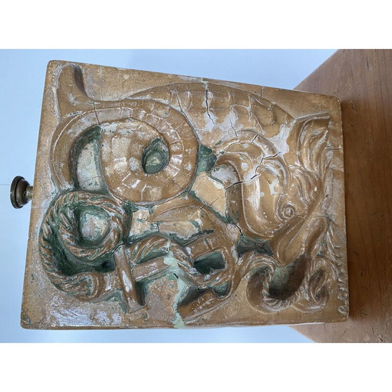 Image 1 of Vintage ceramic lamp base by B.Chalvet, 1950