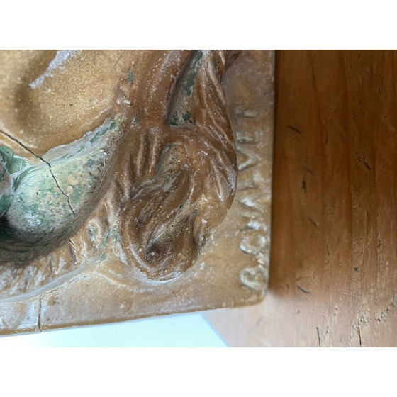 Image 1 of Vintage ceramic lamp base by B.Chalvet, 1950