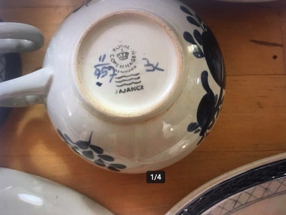 Image 1 of Porcelain Crockery Faience Royal Copenhagen