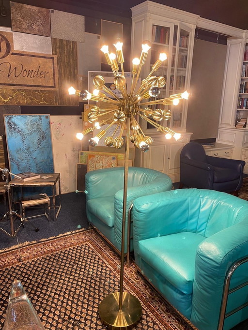 Vintage Sputnik floor lamp