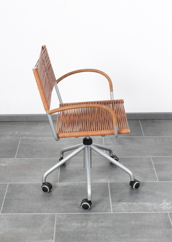 Image 1 of Bonacina Miss B Office Chair By Tito Agnoli