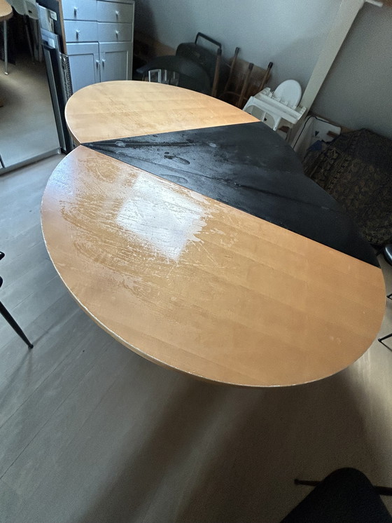 Image 1 of Vintage Design Castelijn Round Folding Dining Table