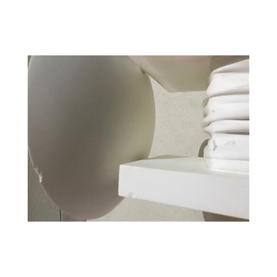 Image 1 of Vintage floor lamp model 1391 in plaster by Loic Beuchet