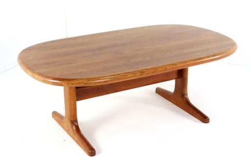 Glostrup Solid Teak Coffee Table 'Ebdrup' Danish Vintage