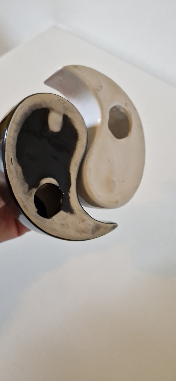 Image 1 of 90'S Ying Yang Waxine Light Holders