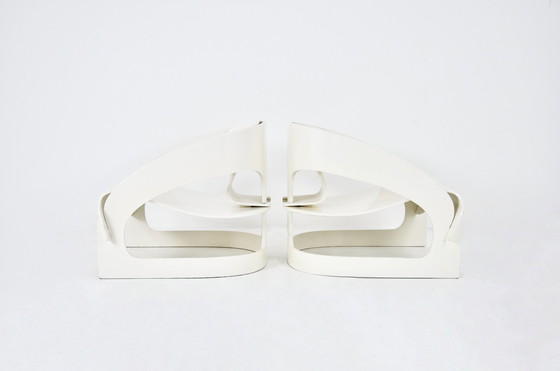 Image 1 of Fauteuils Model 4801 par Joe Colombo pour Kartell, 1960, ensemble de 2