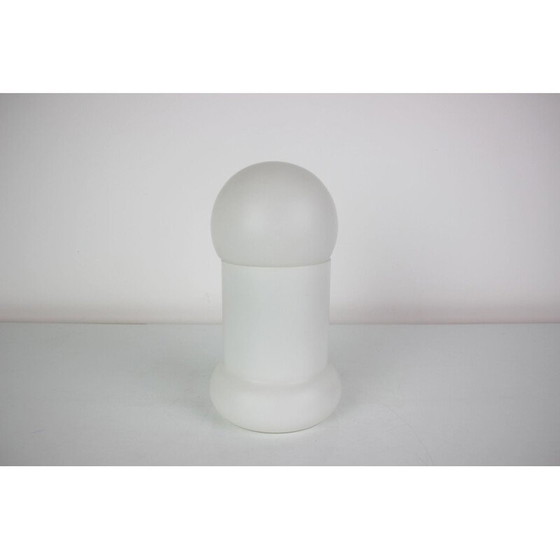 Image 1 of Vintage glass lamp by Osvětlovací sklo Valašské Meziříčí, Czechoslovakia 1970