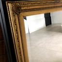 Miroir vintage doré