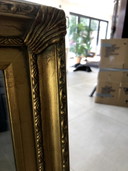 Miroir vintage doré