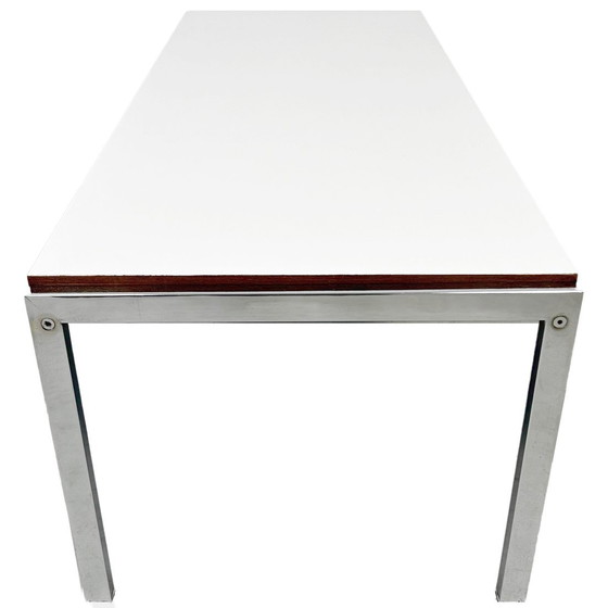 Image 1 of Danish design coffee table teak chrome mid-century