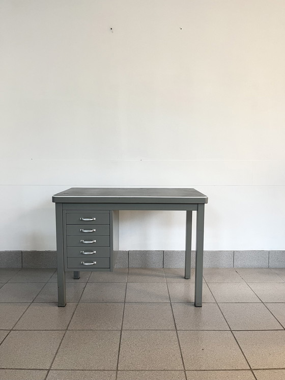 Image 1 of Gispen Metal Desk 1950