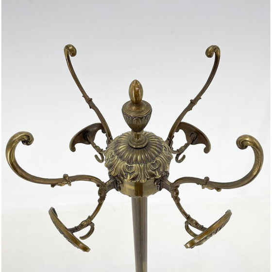 Image 1 of Vintage brass coat rack, Italy 1950s