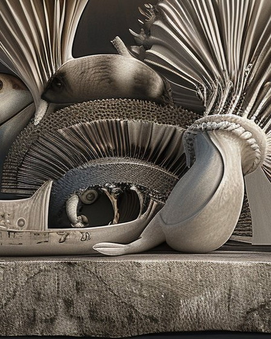 Image 1 of Unique Low-Cost Piece – Benoit Mandelbrot's Still Lifes: Coraline Fugue