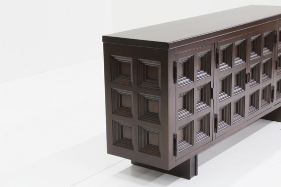 Image 1 of Spanish Brutalist Sideboard Dresser