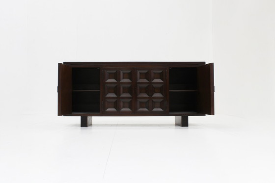 Image 1 of Spanish Brutalist Sideboard Dresser