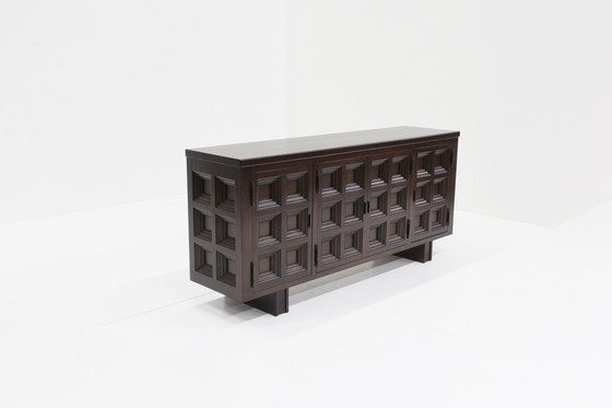 Image 1 of Spanish Brutalist Sideboard Dresser