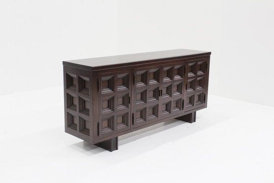 Image 1 of Spanish Brutalist Sideboard Dresser