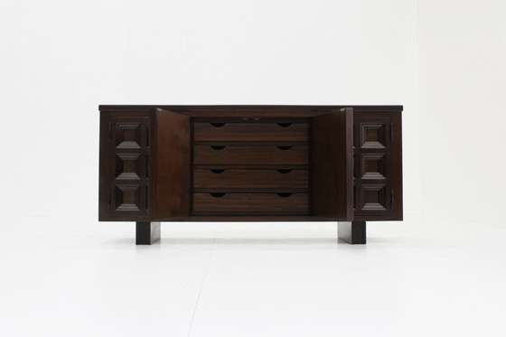 Image 1 of Spanish Brutalist Sideboard Dresser