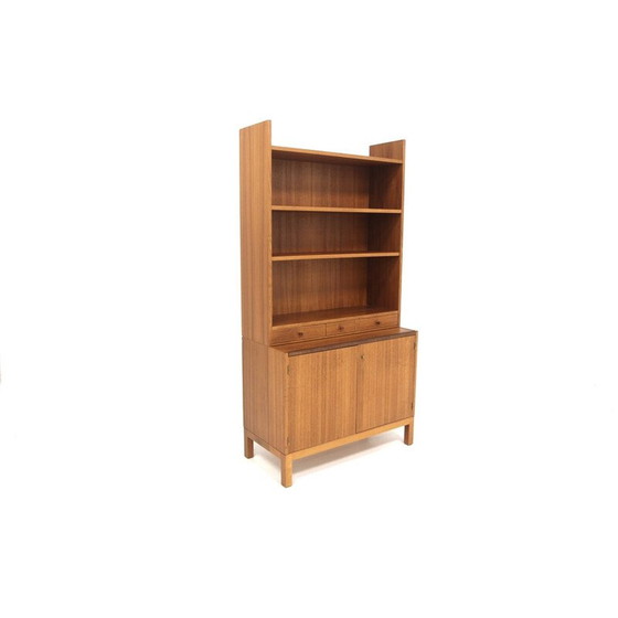 Image 1 of Vintage teak bookcase chest of drawers, Sweden 1960