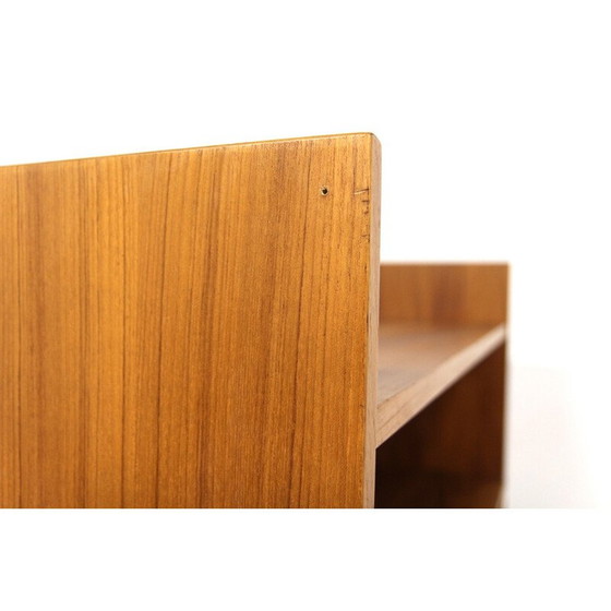 Image 1 of Vintage teak bookcase chest of drawers, Sweden 1960