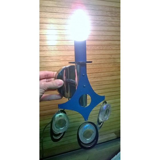 Image 1 of Pair of vintage italian wall lamps, 1960s