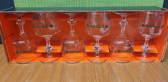 Image 1 of 1974 Set Of 6 Irish Coffee Glasses