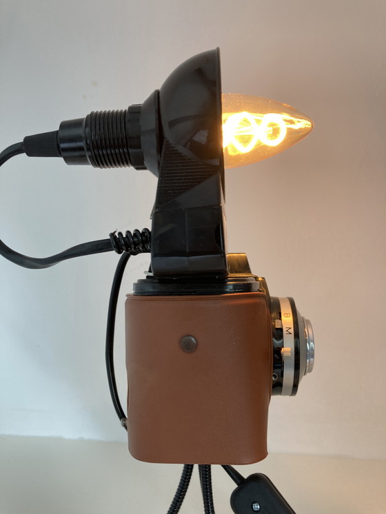 Image 1 of Vintage Camera Lamp Agfa Tripod