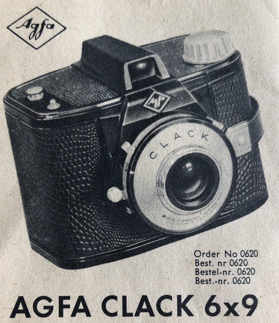 Image 1 of Vintage Camera Lamp Agfa Tripod