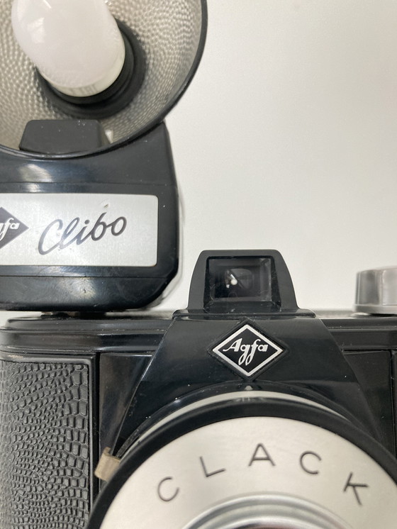 Image 1 of Vintage Camera Lamp Agfa Tripod