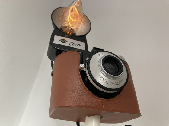 Image 1 of Vintage Camera Lamp Agfa Tripod
