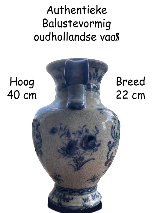 Original Old Dutch Vase