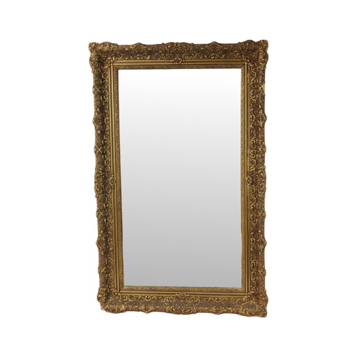 Large Gold Baroque Style Mirror