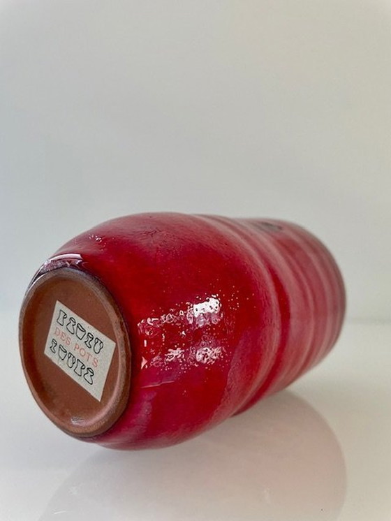 Image 1 of Jarrón de macetas magenta