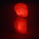 Lampada a busto vintage