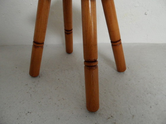 Image 1 of Vintage set of 2 tables/stools 1950's