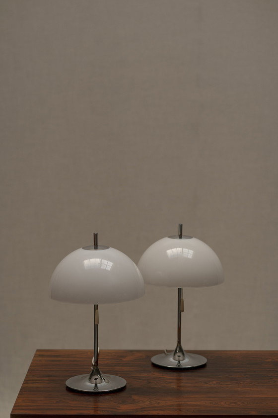 Image 1 of Set Of Two Space Age Table Lamps