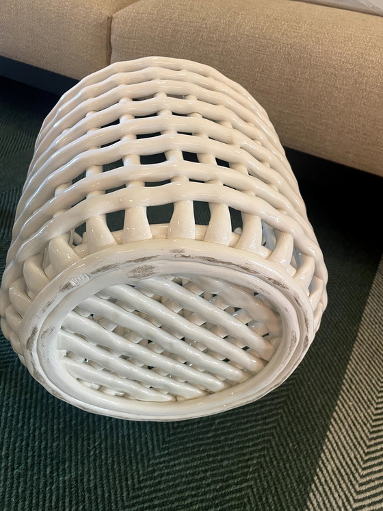 Image 1 of Ferm Living Ceramic basket XL