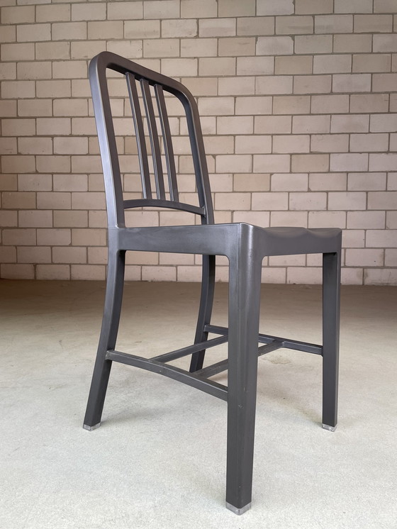 Image 1 of 6x Emeco Coca Cola chair gray