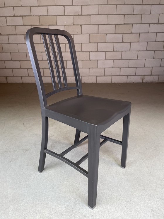 Image 1 of 6x Emeco Coca Cola chair gray