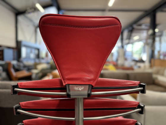 Image 1 of De Sede 2100 Office chair Red leather