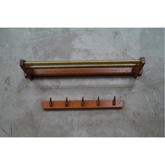 Image 1 of Set of 2 mid century scandinavian coat racks from Hafa, 1960s