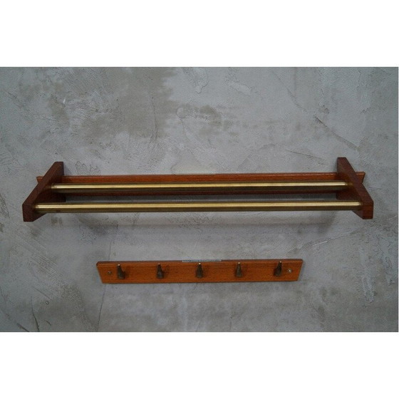 Image 1 of Set of 2 mid century scandinavian coat racks from Hafa, 1960s