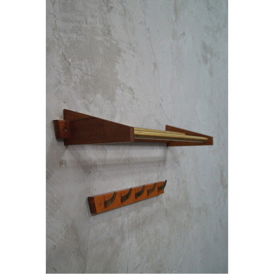 Image 1 of Set of 2 mid century scandinavian coat racks from Hafa, 1960s