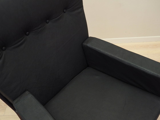 Image 1 of Office Leather Armchair, Danish Design, 1970S, Production: Denmark