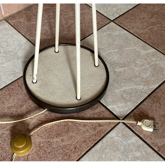 Image 1 of Lampada da terra vintage "Muguet" di René Mathieu per Lunel Parigi, Francia 1950